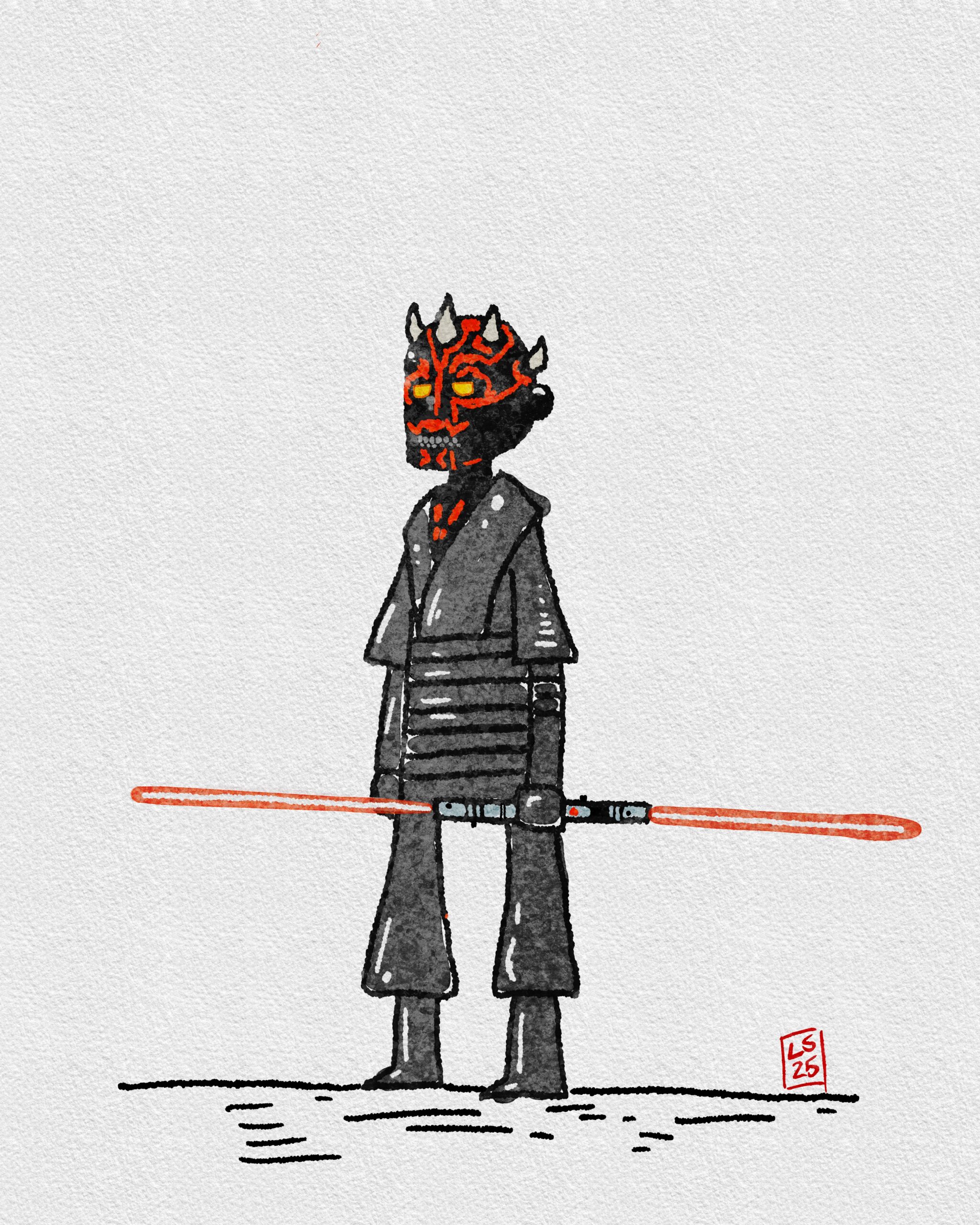 Daily Character Sketch – Darth Maul